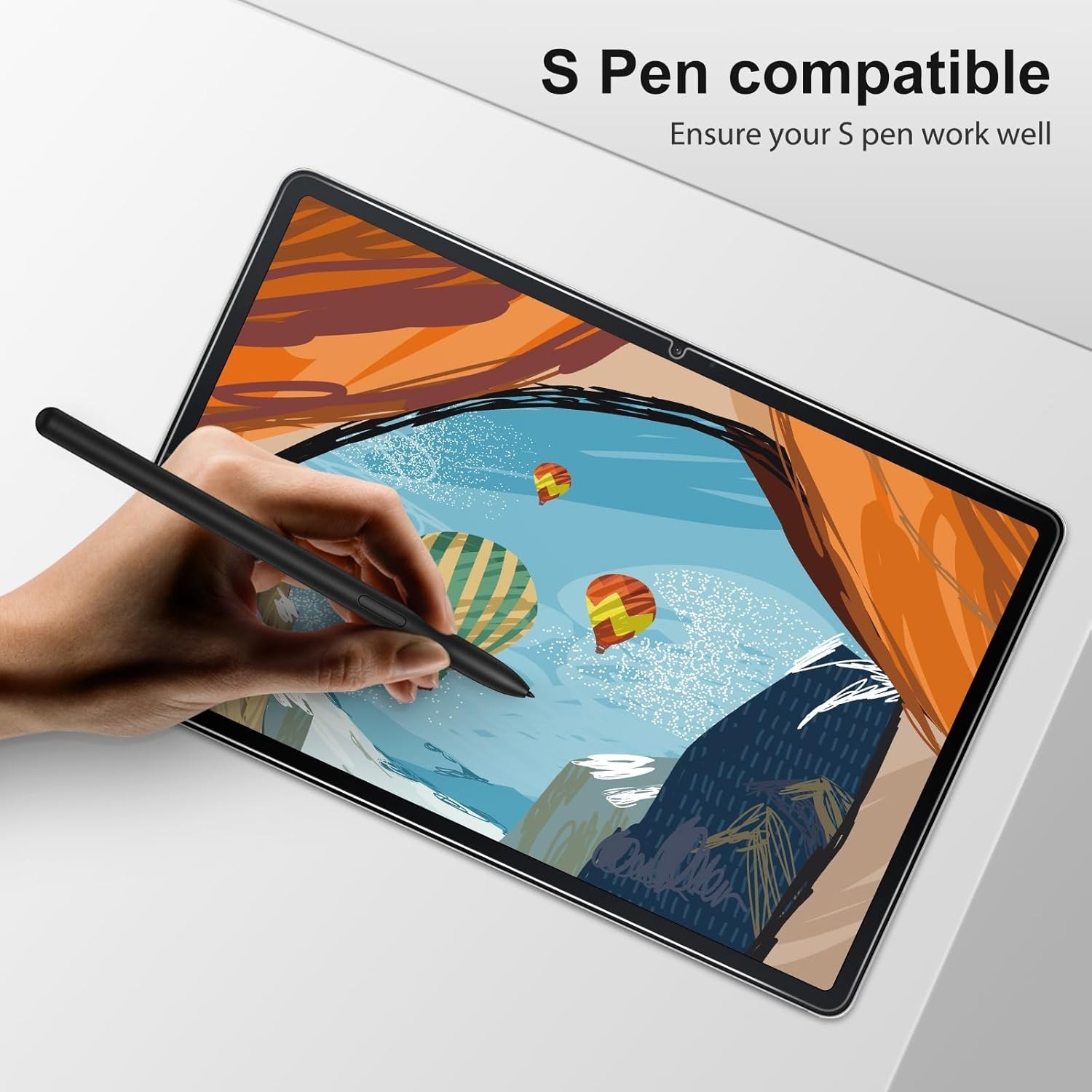 2PCS Glass Screen Protector for Samsung Galaxy Tab A11/A9/A8/A7/S11/S10/S9/S8/S7