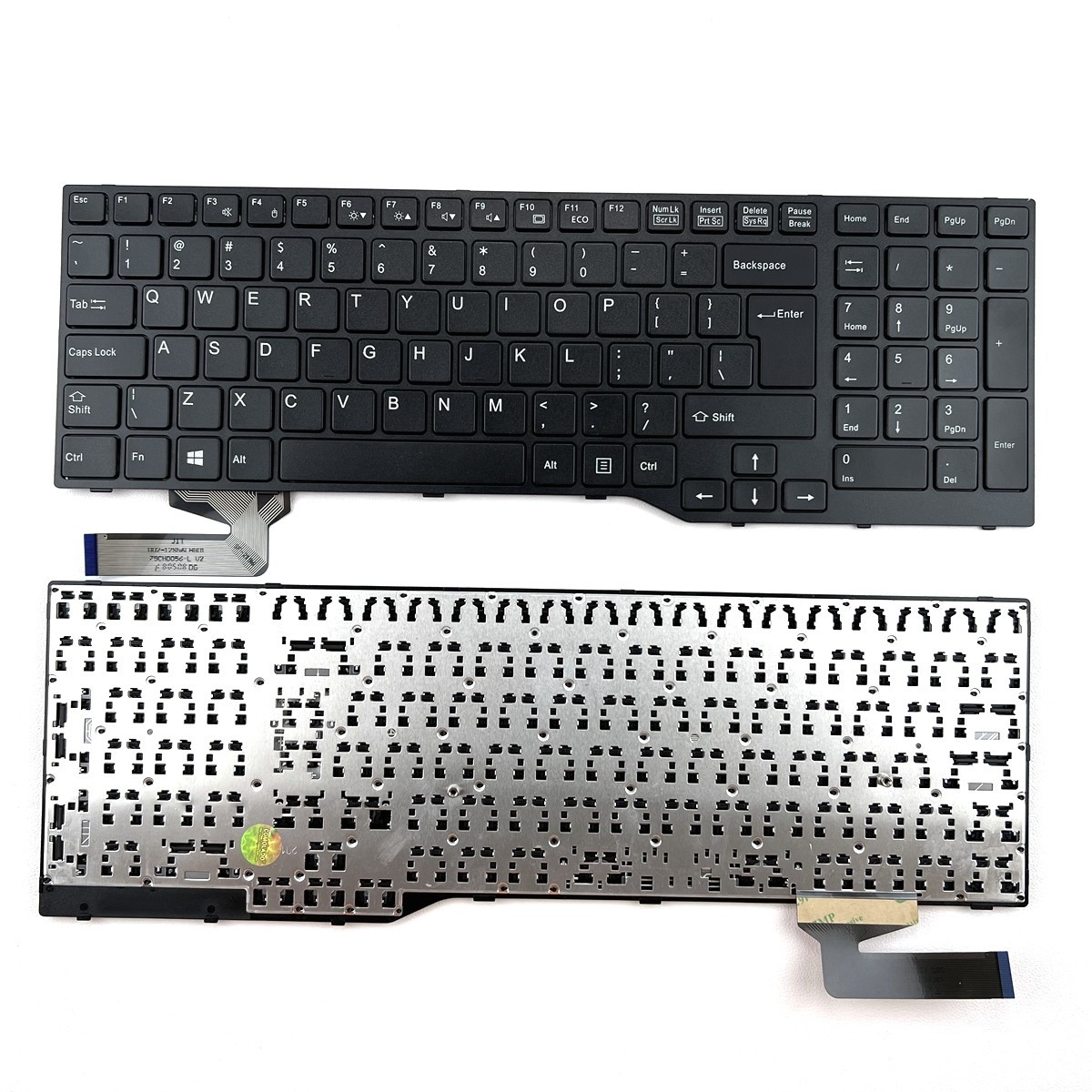 US-int Keyboard for Fujistu E754 Lifebook E557 E753 E756 E554 E556 H730 H760
