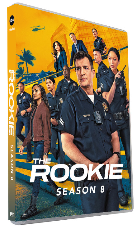 The Rookie Season 8 DVD 3-Disc new Box Set