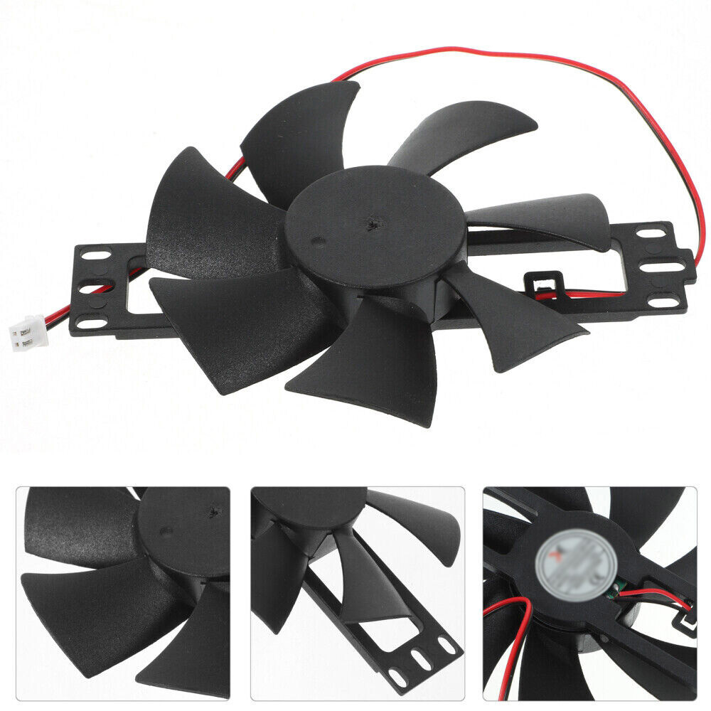 1/2/4/6PCS DC 12V 18V Universal Case Cooling Fan for Induction Cooker Repair