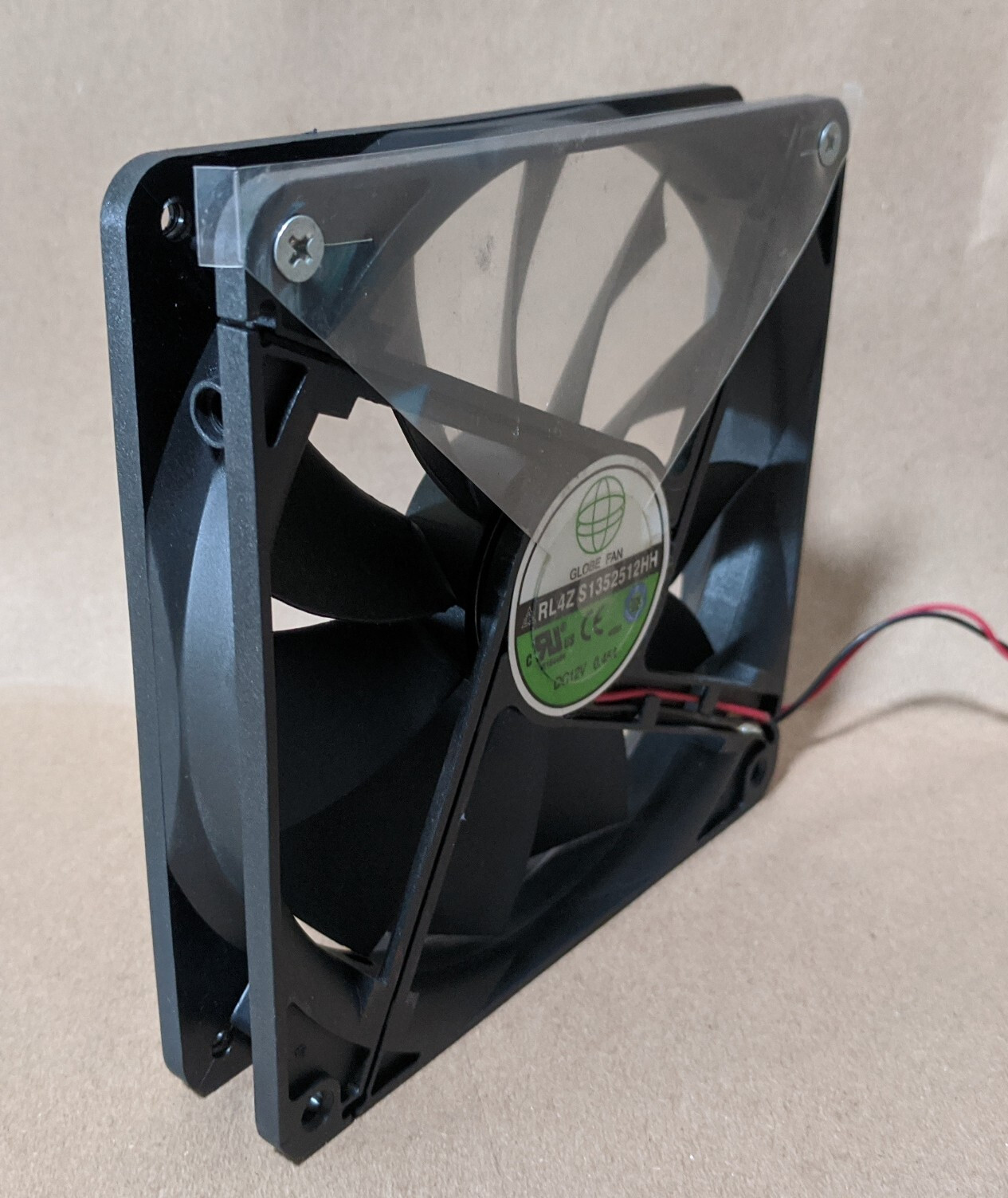 Globe Fan RL4Z S1352512HH Replacement 12V 0.45A 135mm PC ATX Power Supply Cooler