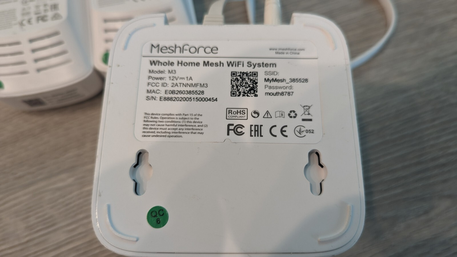 MeshForce Dual Band WiFi System M3 Suite Router Replacement
