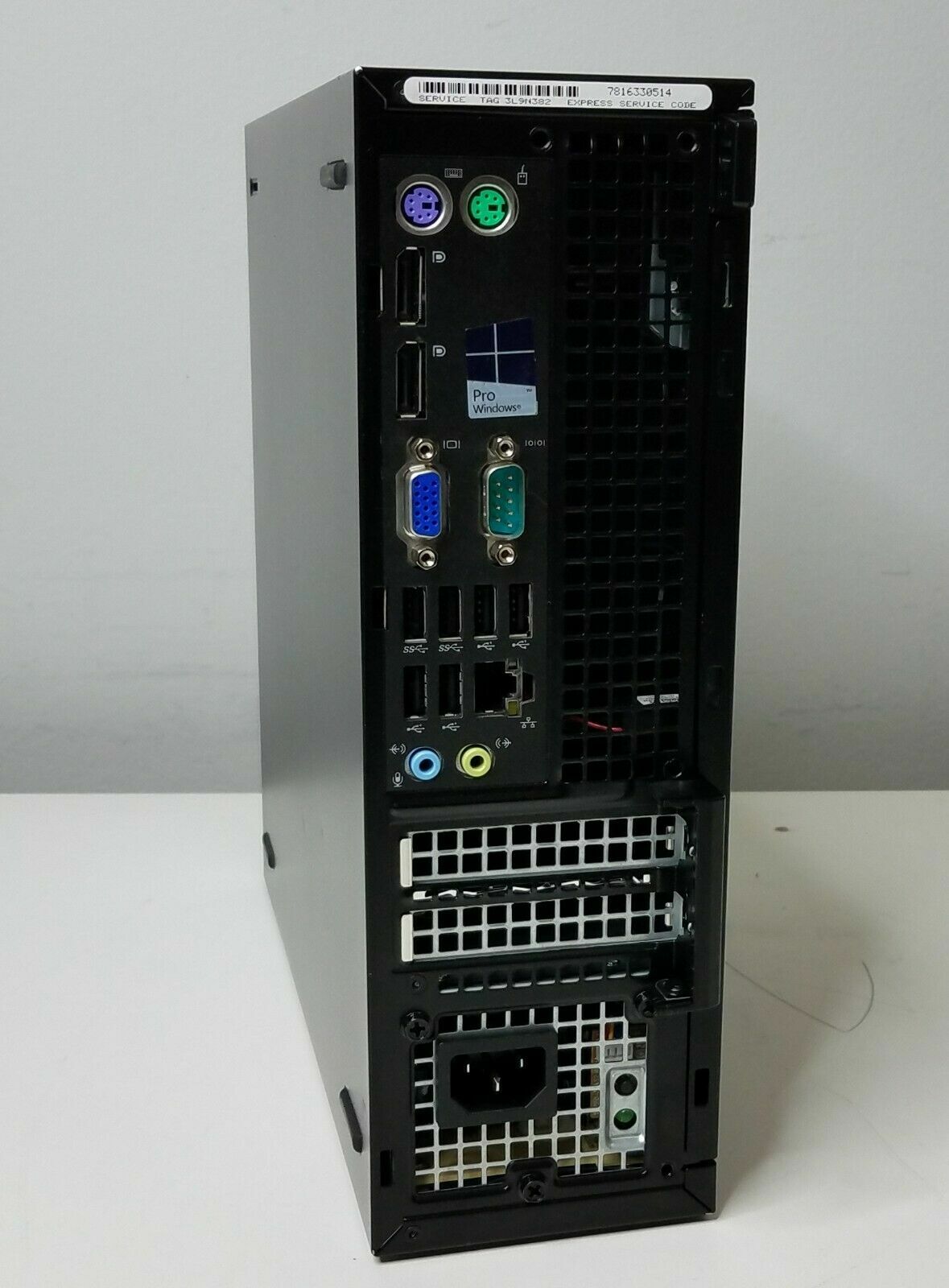 Dell Optiplex 7020 SFF PC Core i7 4th Gen 16GB RAM 180GB SSD Hard Drive Win 10