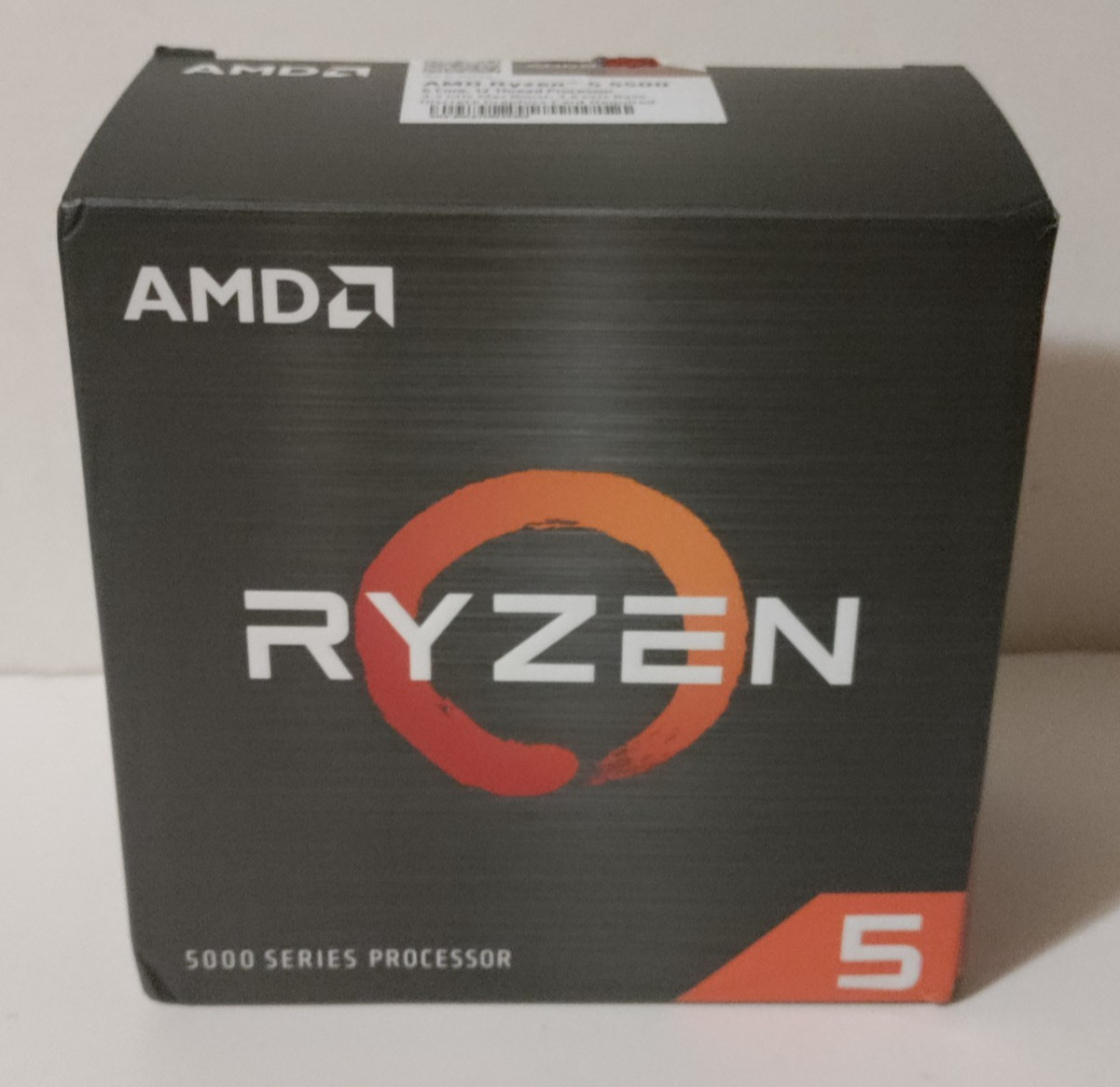 AMD Ryzen 5 5500 6-Core, 12-Thread Processor with Wraith & MX-4 Thermal Compound