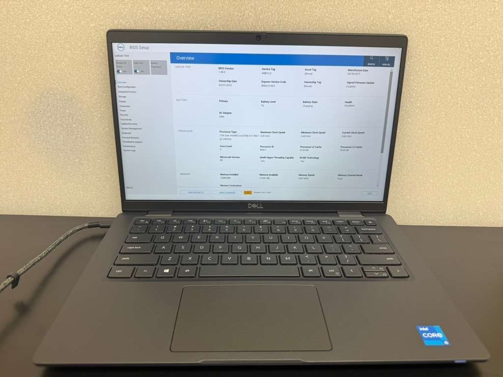 Dell Latitude 7420 14″ Laptop i5 16GB RAM 256GB SSD Windows 11 Pro Charger