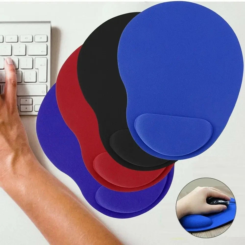 Mouse Pad Wrist Rest Support Ergonomic Comfort Mat Non-Slip PC Laptop Computer
