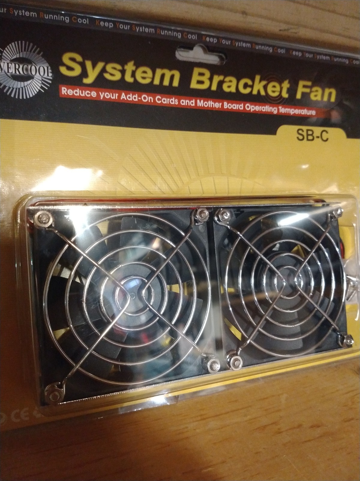NEW Evercool System Bracket Dual 80mm 12V Ball Bearing 4-pin Cooler Fan SB-C