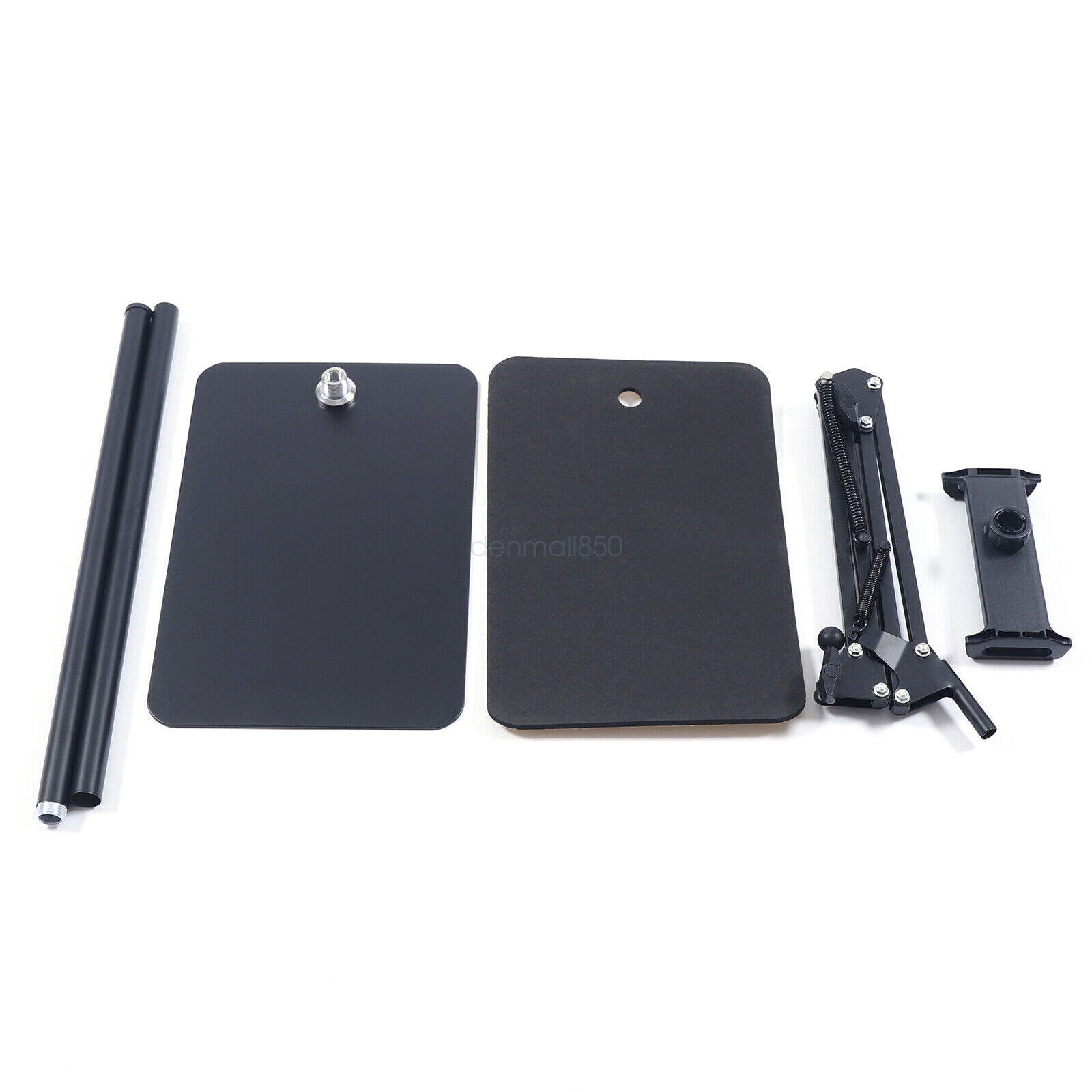 Universal 360° Tablet Holder Floor Stand Clamp Adjustable for 4-17cm Phone iPad