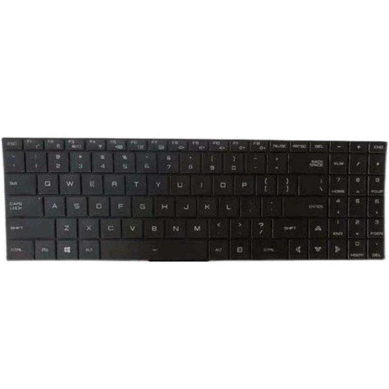 Laptop Keyboard For Eluktronics MAX-15 15.6 United States US With Backlit Black