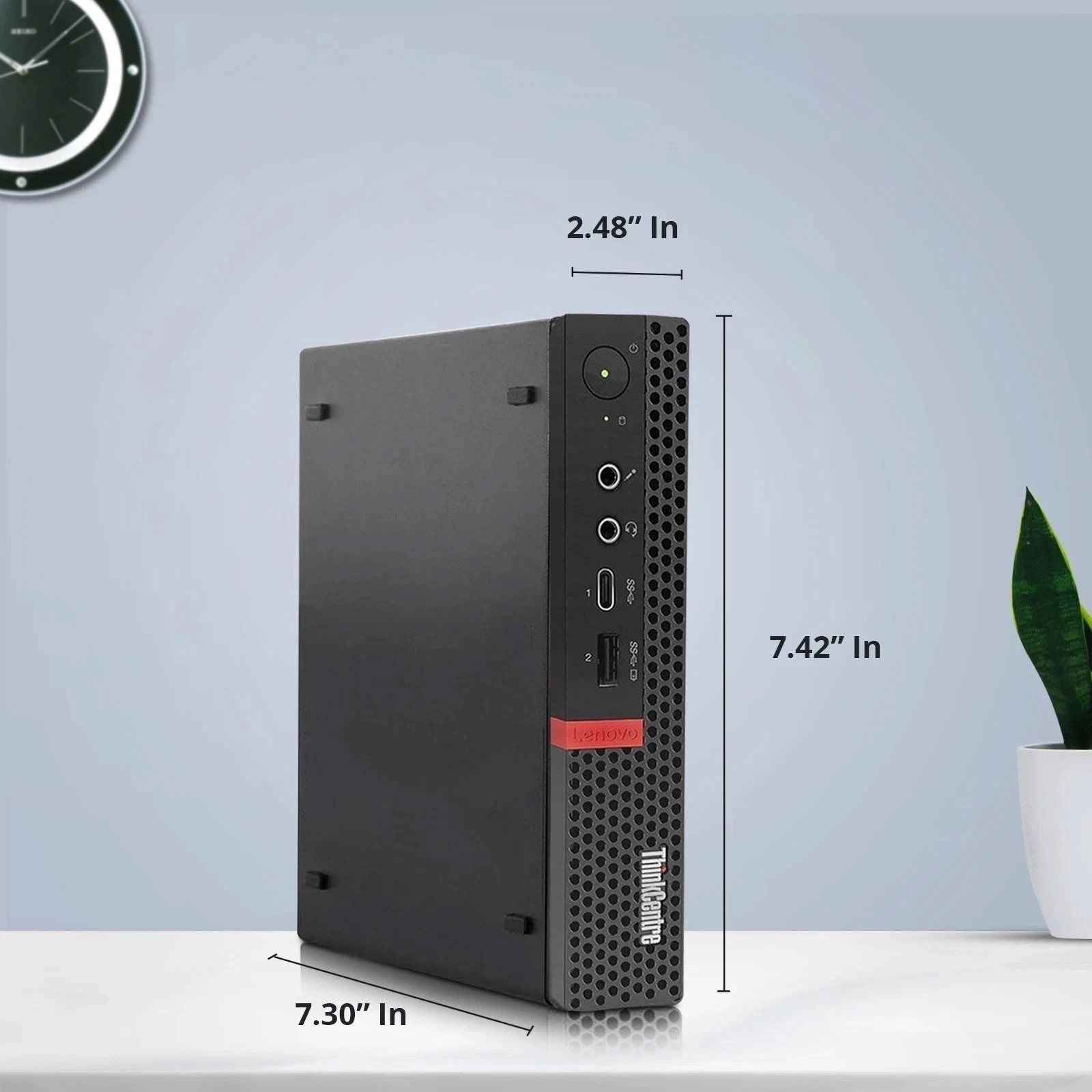 Lenovo m720q Mini PC intel i5-8th 8GB RAM 128GB SSD RGBK&M Built-in Wi-Fi Win 11