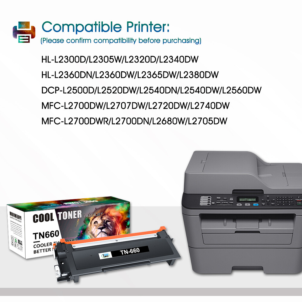 TN660 Toner Cartridge / DR630 Drum for Brother MFC-L2700DW HL-L2320D L2540DW Lot