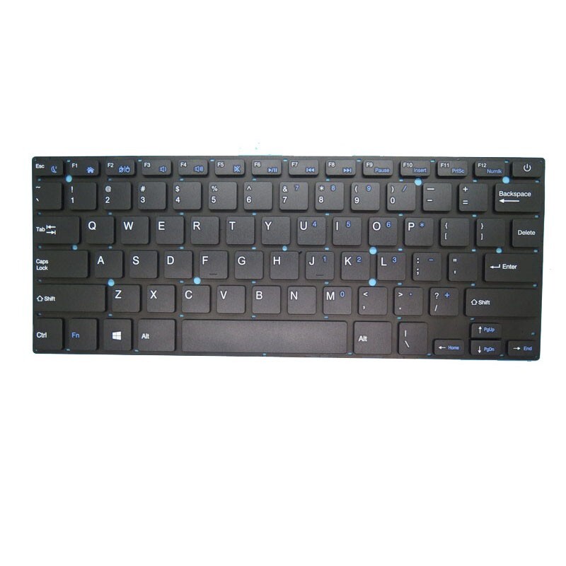 Laptop Keyboard For Thomson THN14N120 Black Without Frame United States US