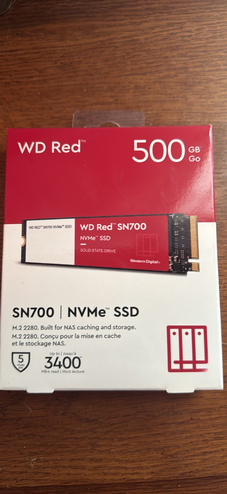 WESTERN DIGITAL SN700 500 GB NVME
