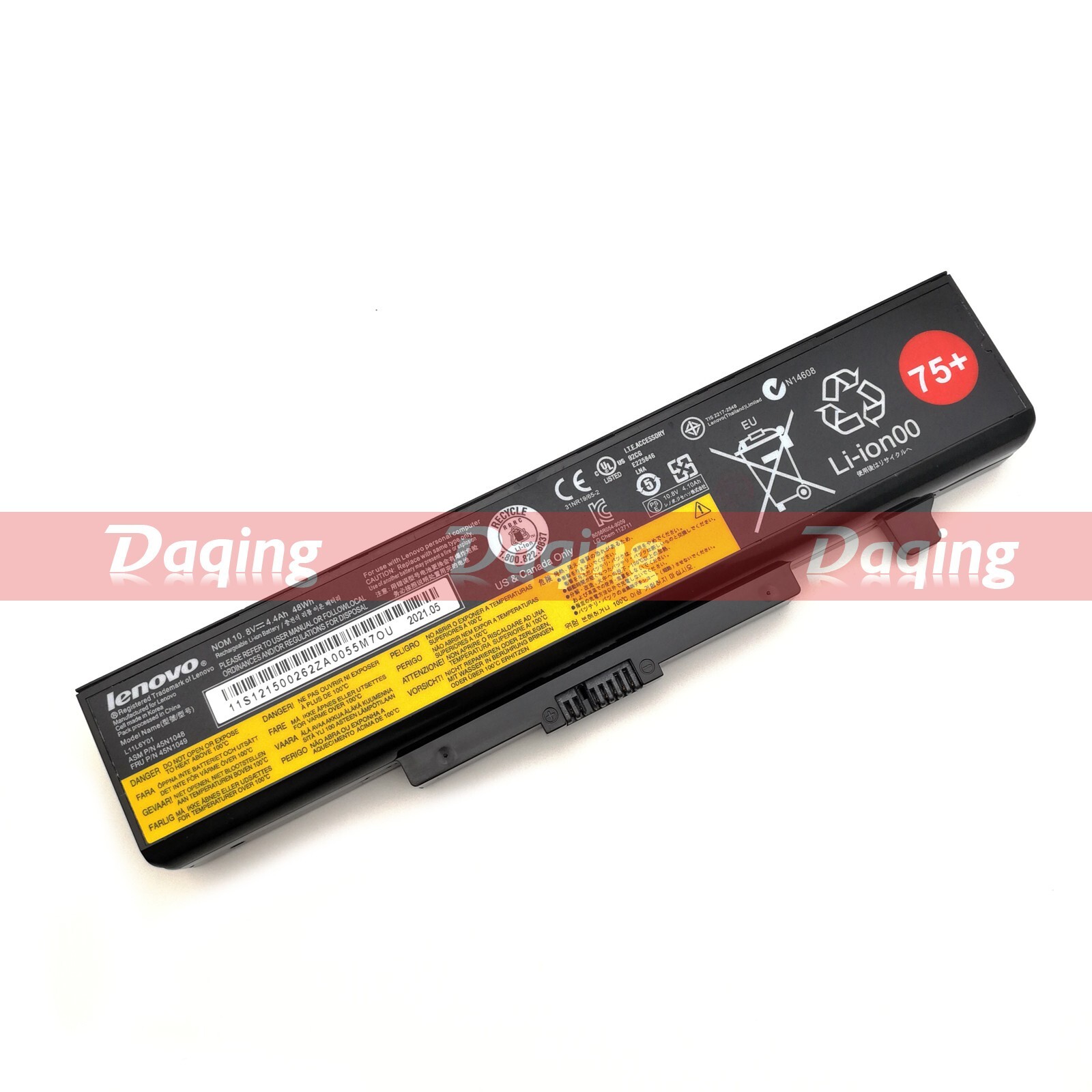 New 75+ Original Battery for Lenovo E430 E431 E440 E435 E445 E530 E531 E540 E545