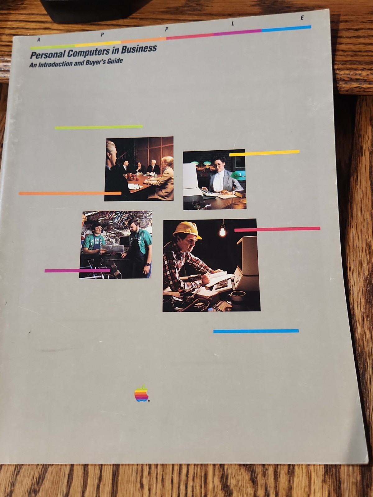 Rare Vintage 1982 Apple Personal Computers In Business Buyer’s Guide Book