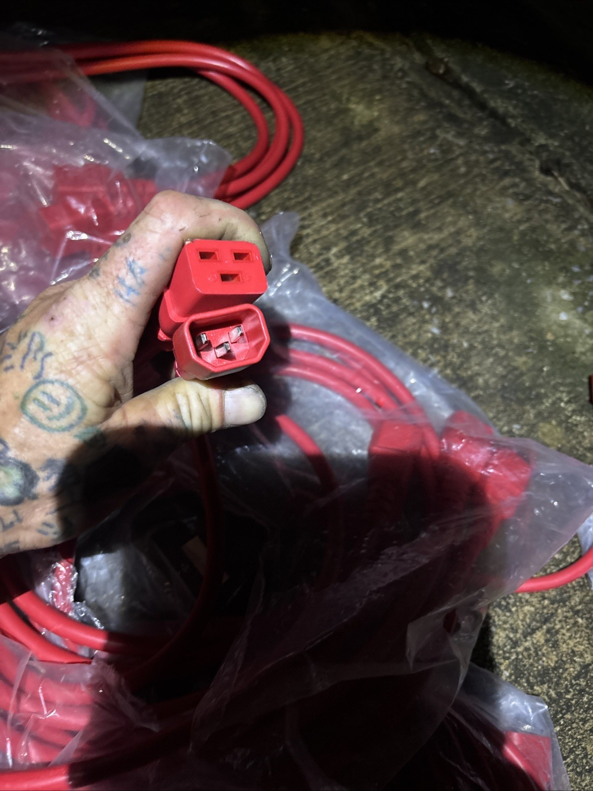 10x 10ft red Heavy Duty Power Cord IEC60320 C19 to C20 14AWG 15A/250V PDU UPS