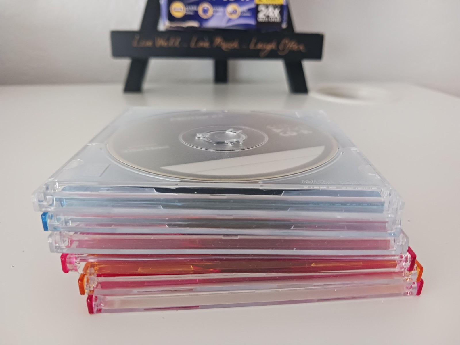 Memorex 6-Pack Cool Colors Pocket CD-R (210MB/24Min./Up To 24x Multi Speed)
