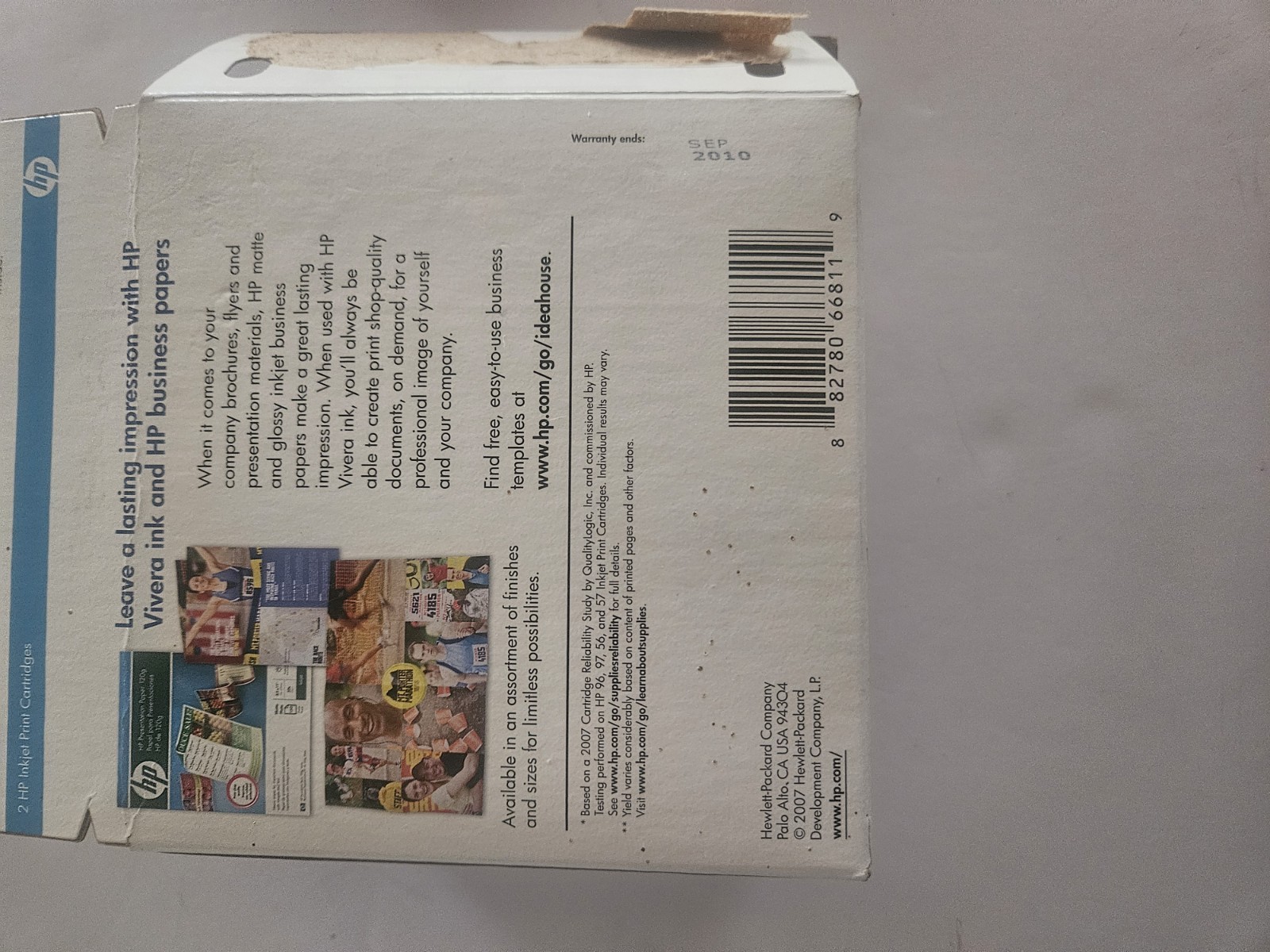 Genuine HP 96 Black Ink Cartridge C8767WN EXP 2010 Only 1 Pack