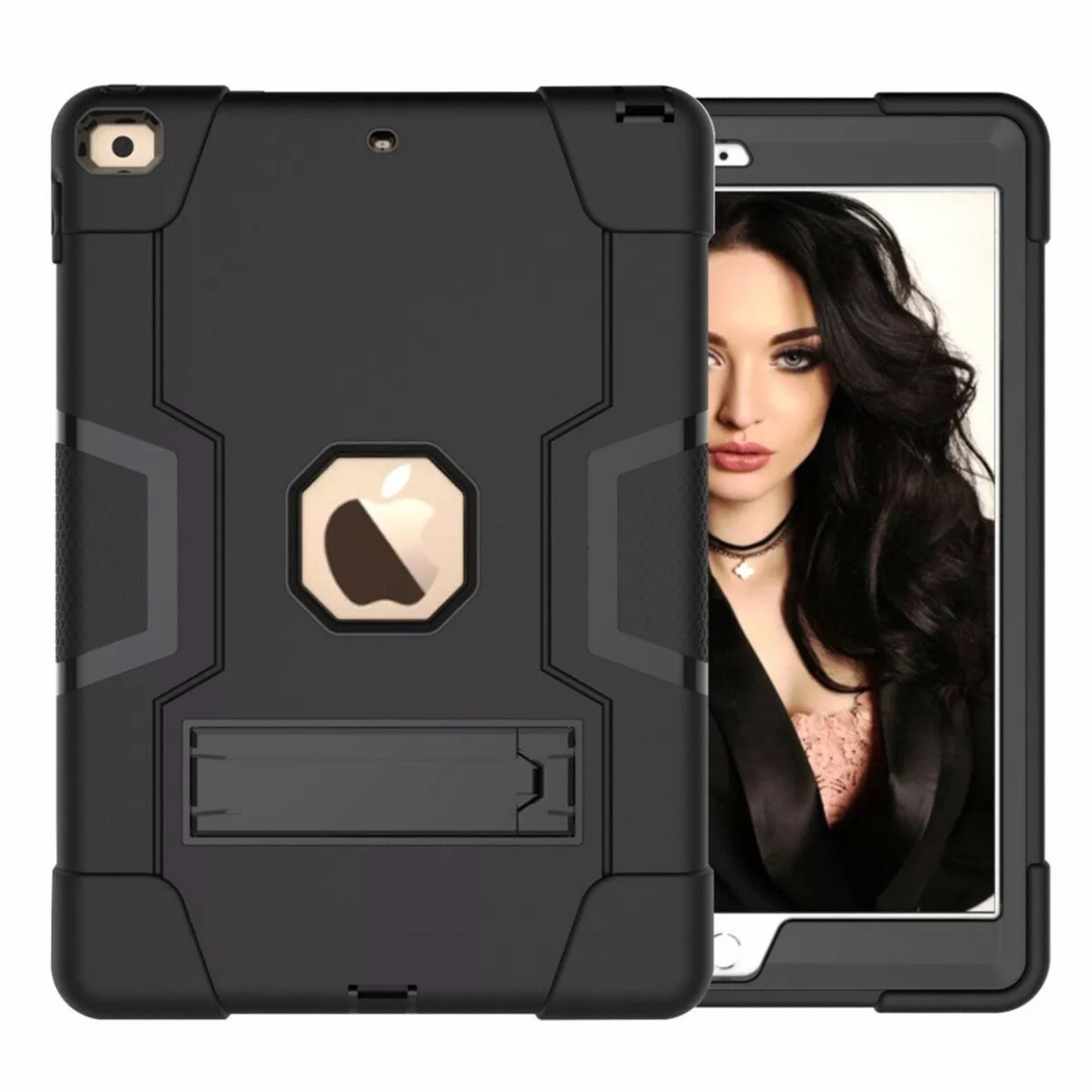 For Apple iPad Mini 4/5 Hybrid Shockproof Heavy Duty Tough Hard Case Stand Cover
