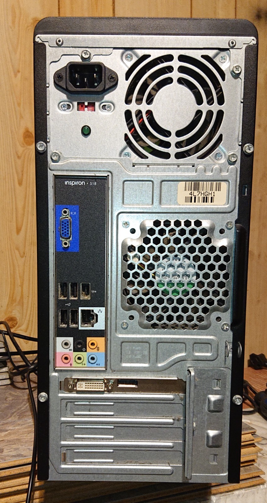 Dell Inspiron 518 mini tower Core 2 Duo Windows XP 160GB HDD 1GB RAM Radeon HD