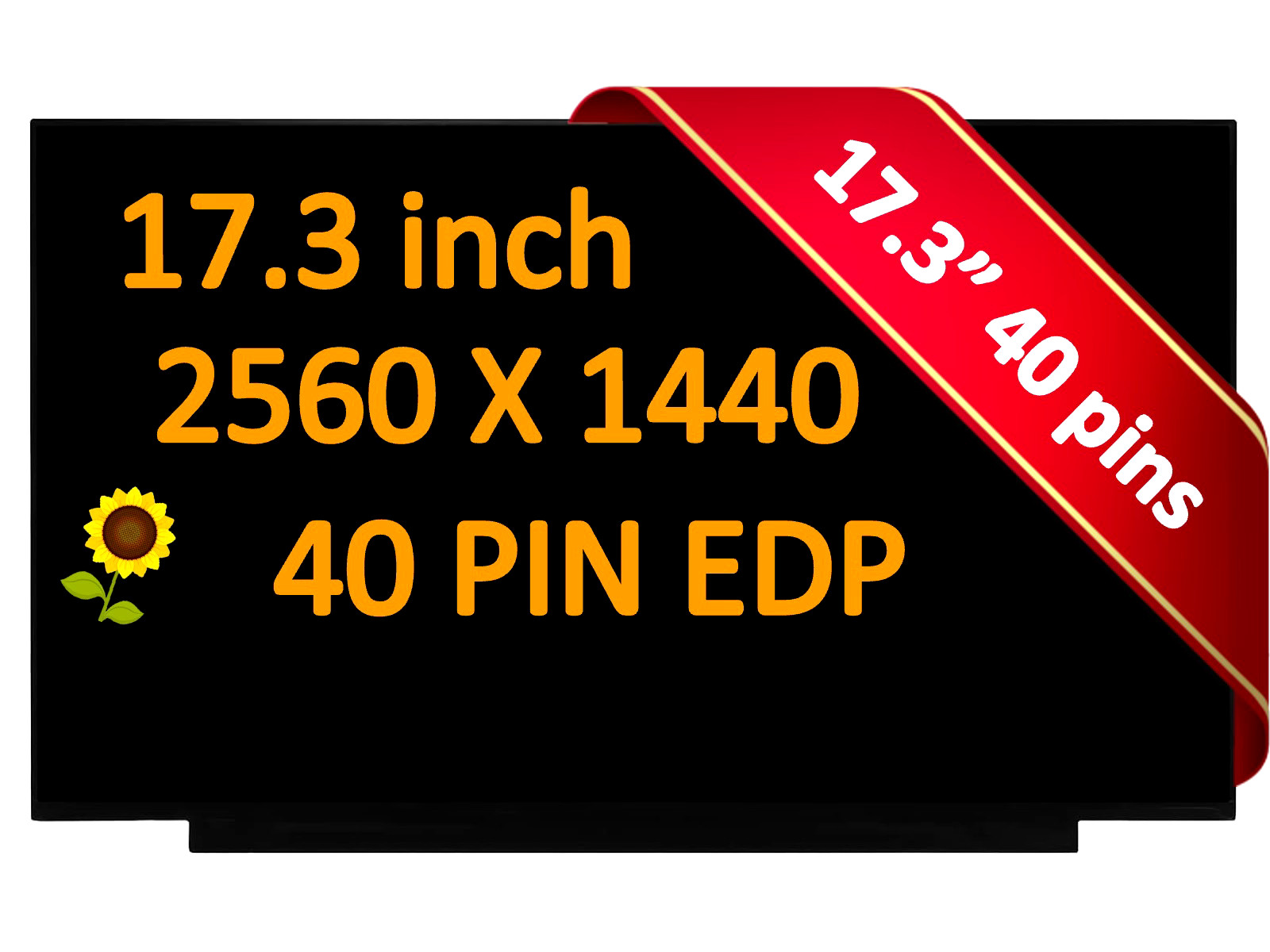 165hz QHD Display f Acer Nitro 17 Model N23Q4 AN17-51-70CB LCD LED 17.3″ Screen