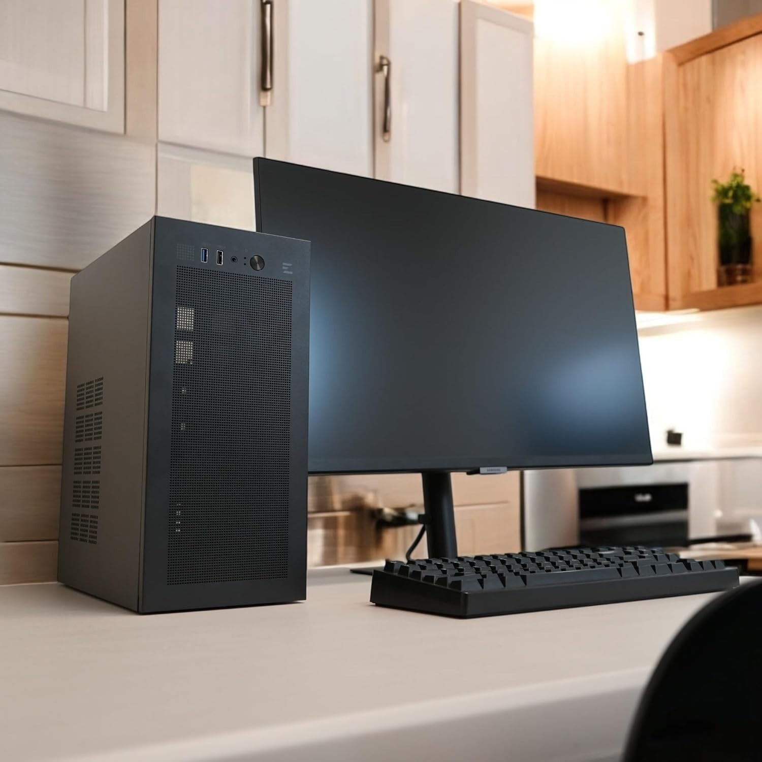 Durable CUBIX Mini Tower Chassis for Gaming & Business | Supports ATX PSU
