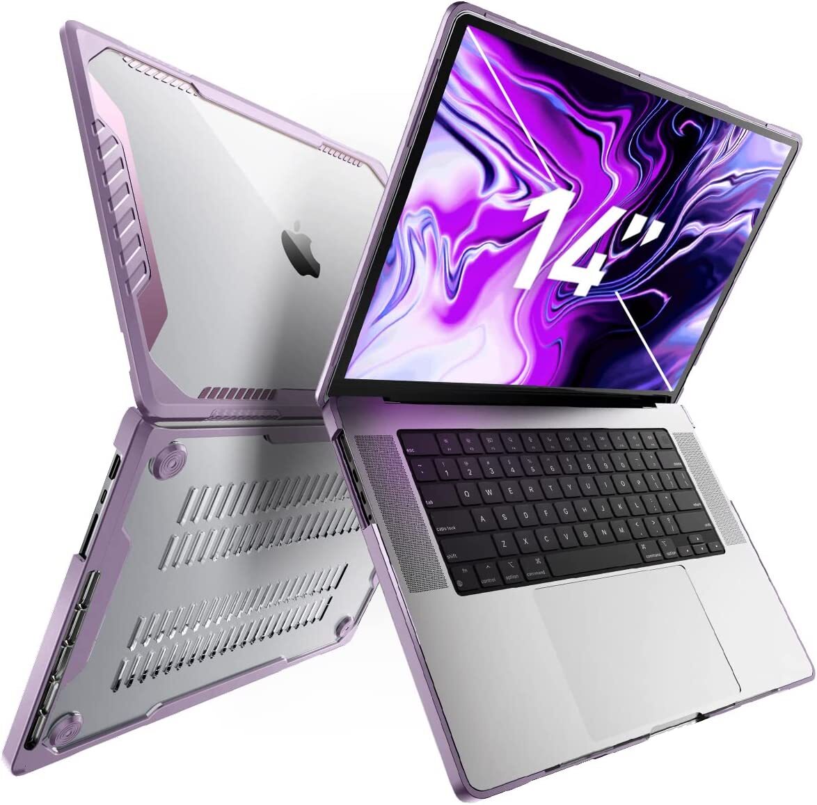 SUPCASE for MacBook Pro 14 Inch (2021 Release) A2442 DualLayer Laptop Case Cover