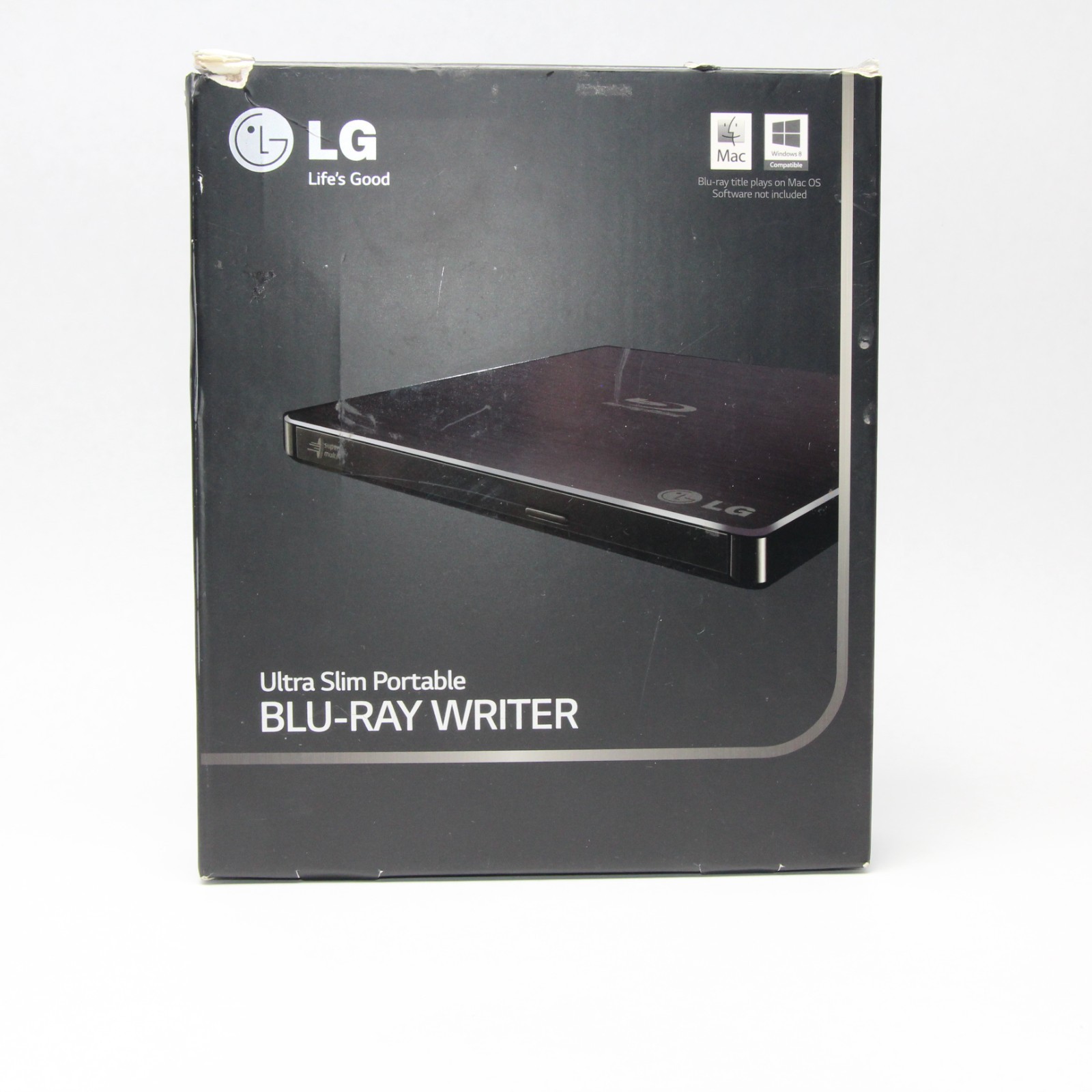 LG Ultra Slim Portable Blu-ray/DVD Writer BP50NB40 External Drive Black