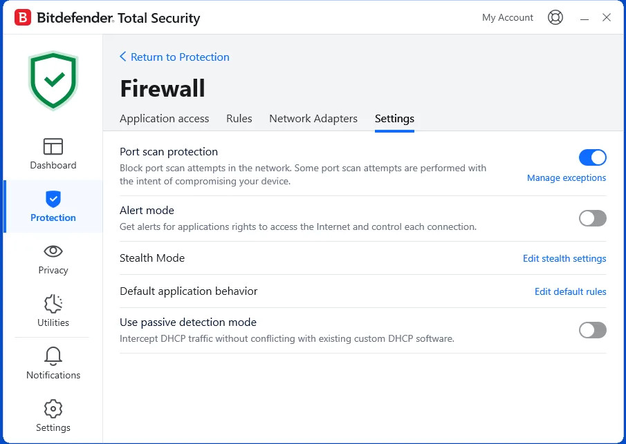 Bitdefender Total Security Protection- 3 Years 3 Devices