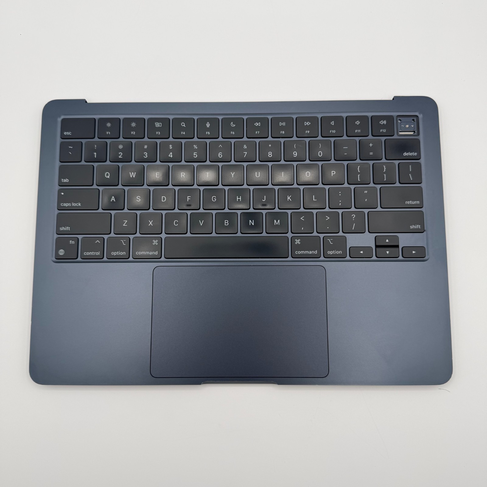 Apple MacBook Air 13.6” A2681 M2 Top Case Keyboard Touchpad Battery 87% Midnight