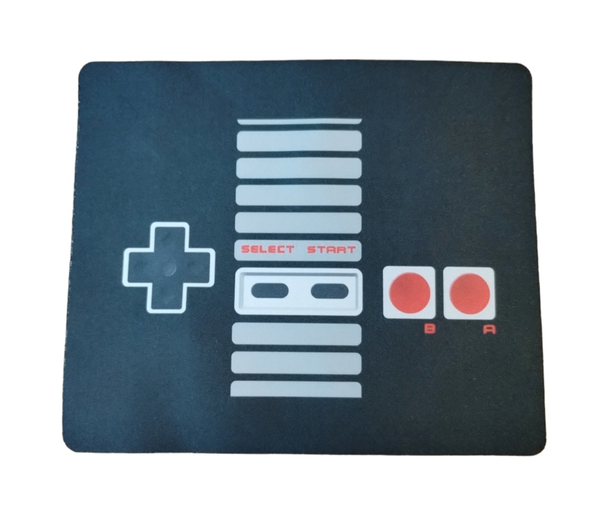 Retro NES Controller Neoprene Mouse Pad Desk Mat – 9.25 in Rectangle (New)