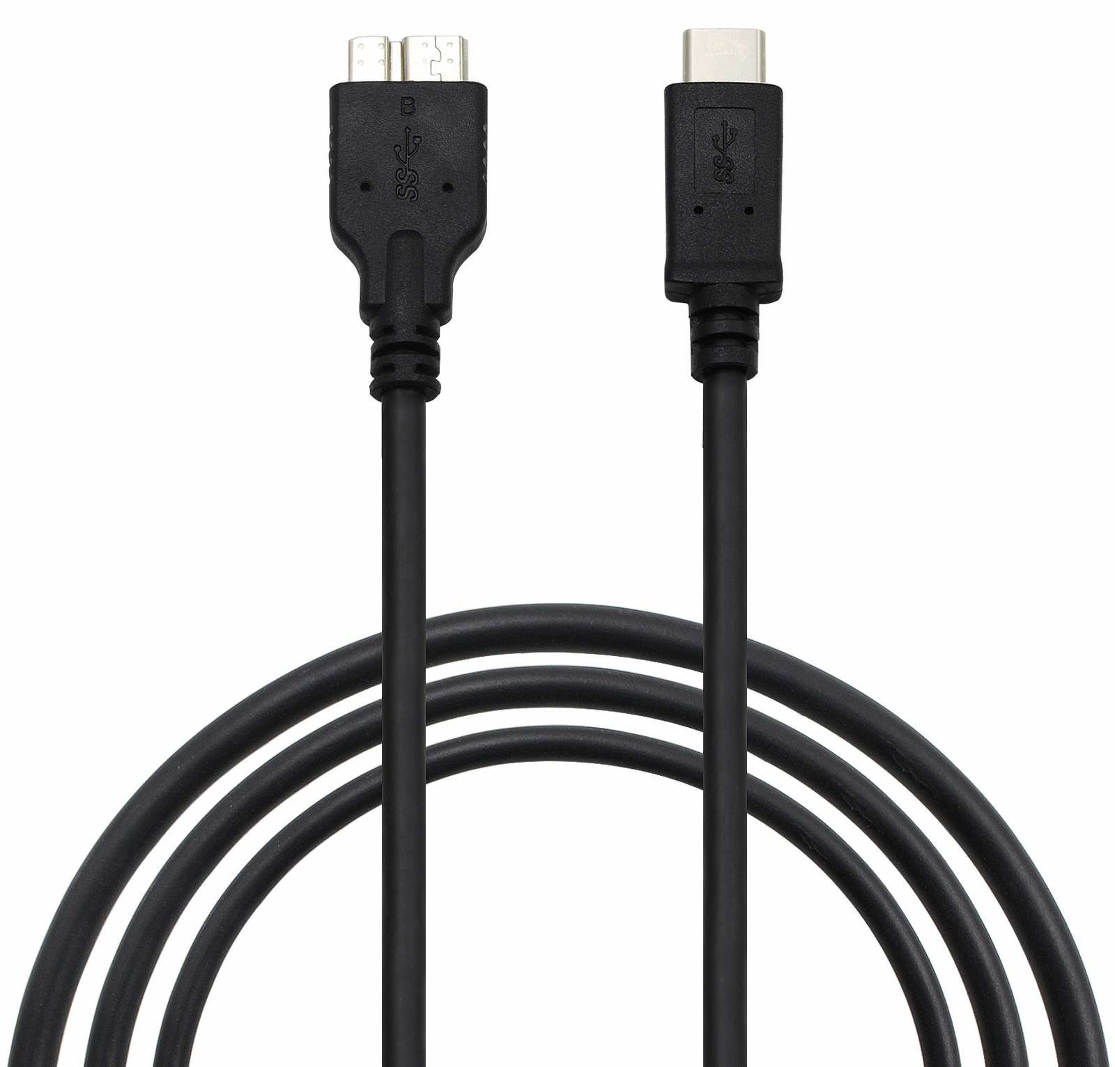 USB 3.1 Type-C USB-C To Micro B Cable For External Hard Drive SSD For MacBook