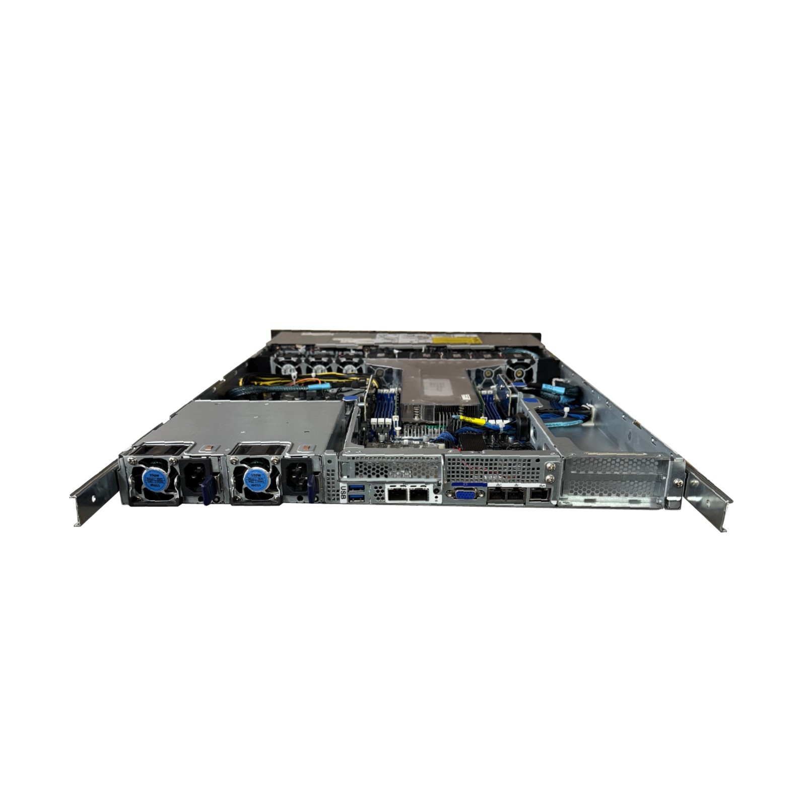 1U AMD Server EPYC 7642 2.3Ghz 48 Cores 10x NVMe 2x M.2 Custom Built