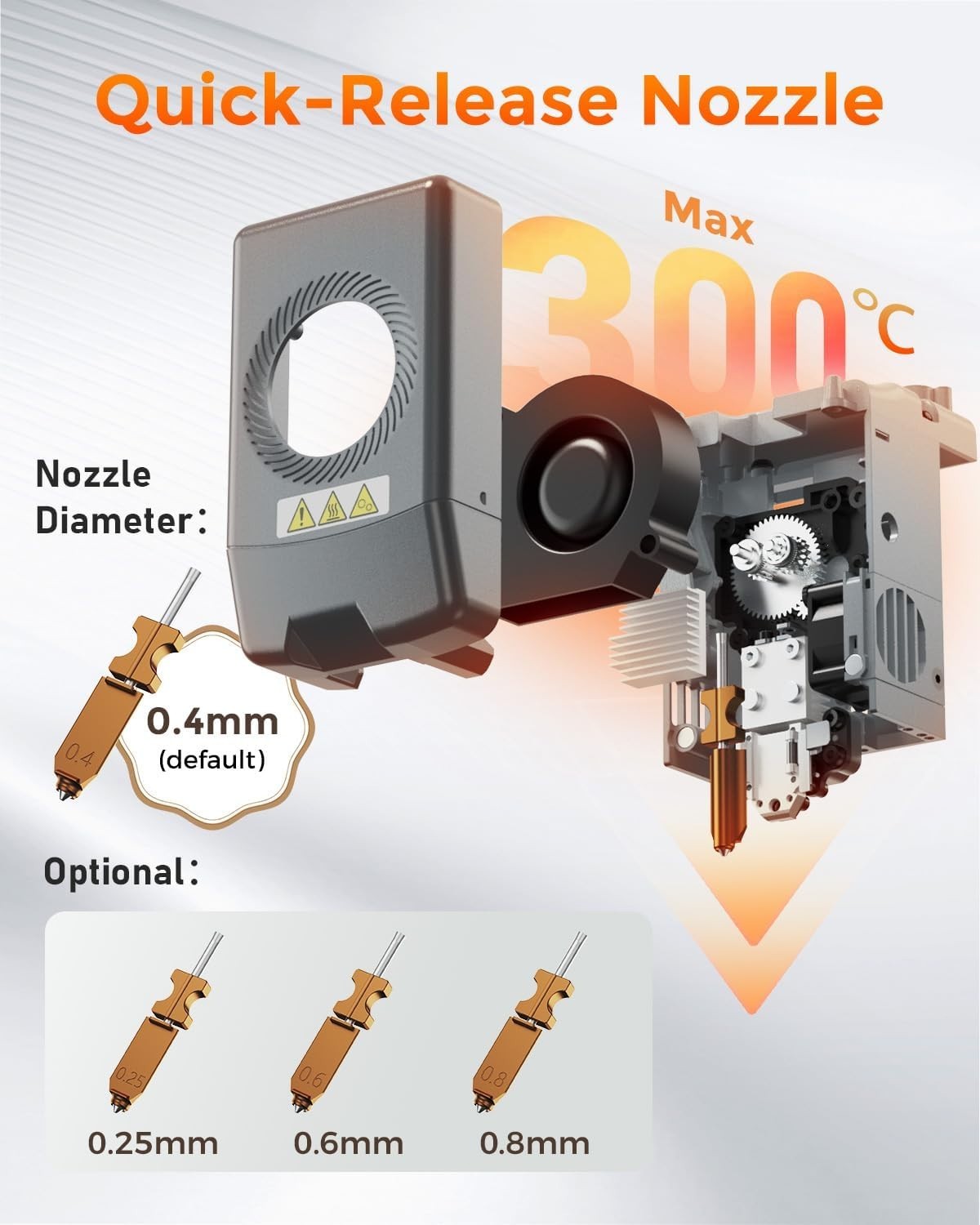 AD5X Multi-Color 3D Printer 4 Colors with IFS, Fully Auto Leveling FDM 3D Printe