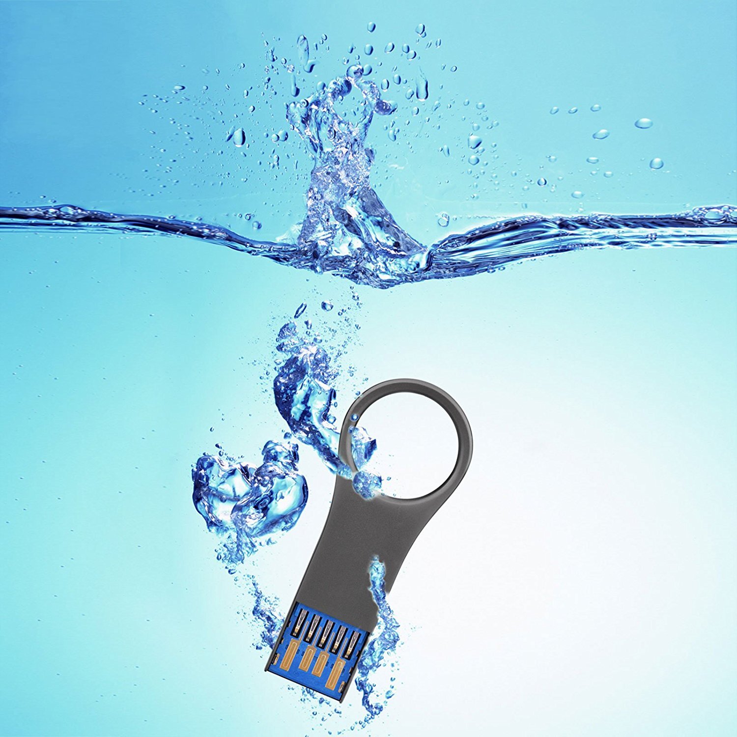 32GB Waterproof Ultra Slim USB 2.0 Flash Drive Memory Stick Mini Thumb Drive