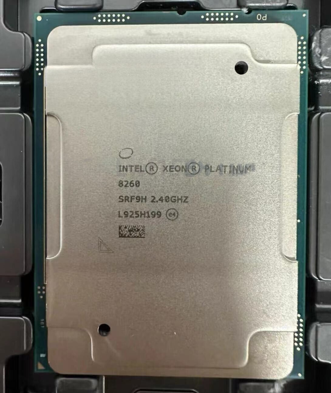 Intel Xeon Platinum 8260 SRF9H 24Cores 48Threads 2.30GHz LGA3647 CPU processor