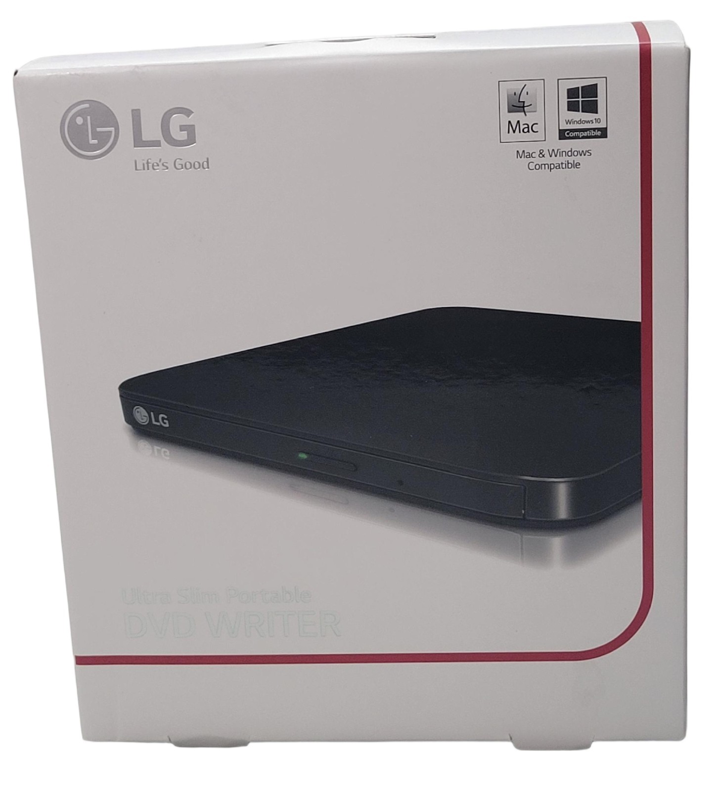 LG Ultra Slim Portable USB 8x External DVD Burner Writer Drive PC Mac Compatible
