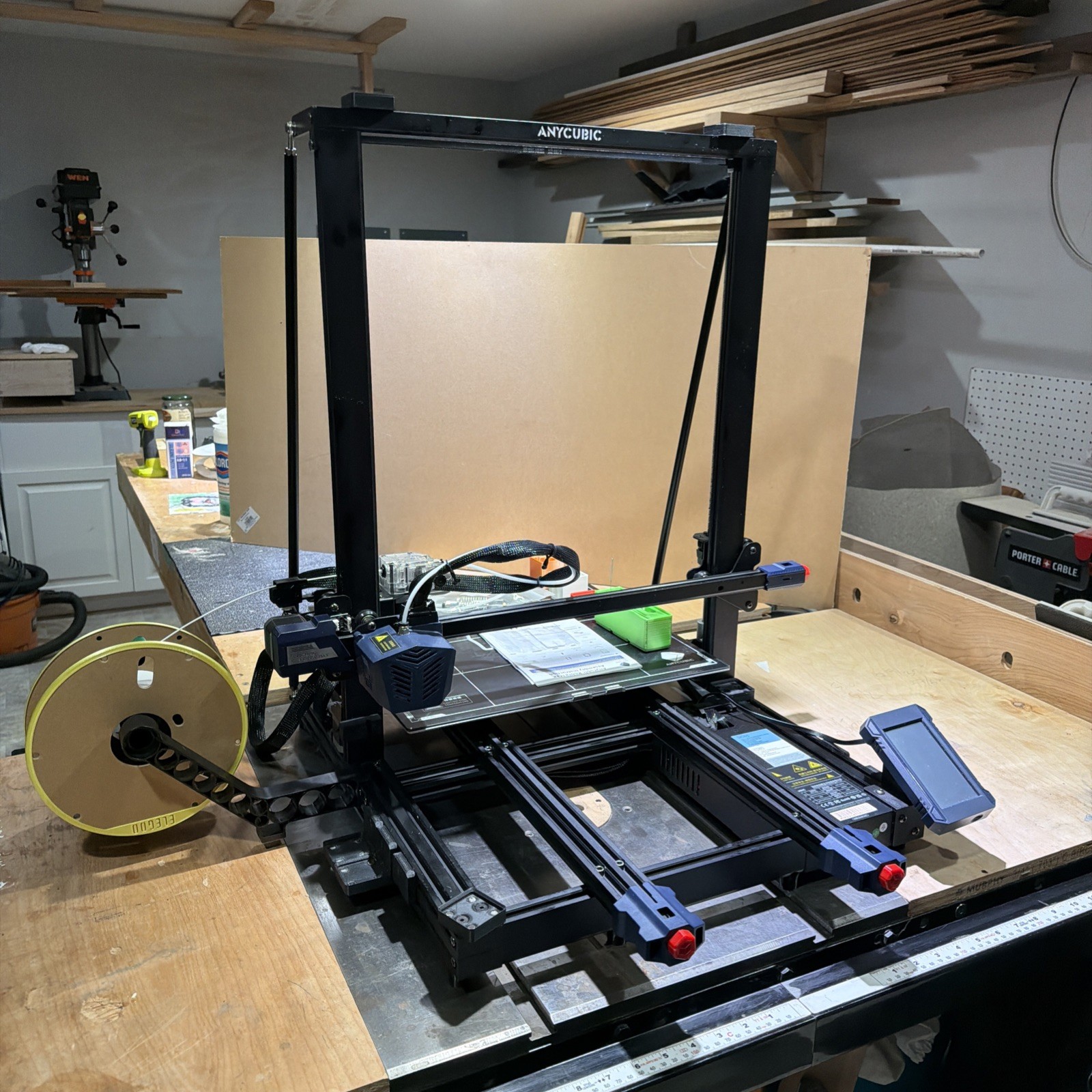 ANYCUBIC Kobra Max 3D Printer – print area 400x400x450, quick up to 180mm/s