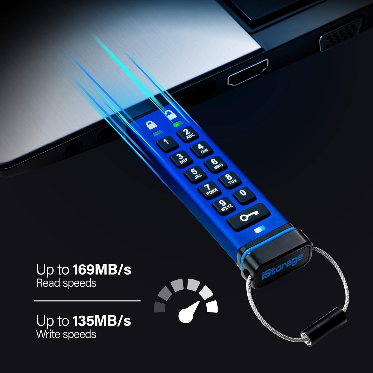 datAshur PRO 4 GB | Encrypted USB Memory Stick | FIPS 140-2 Level 3 Certified |
