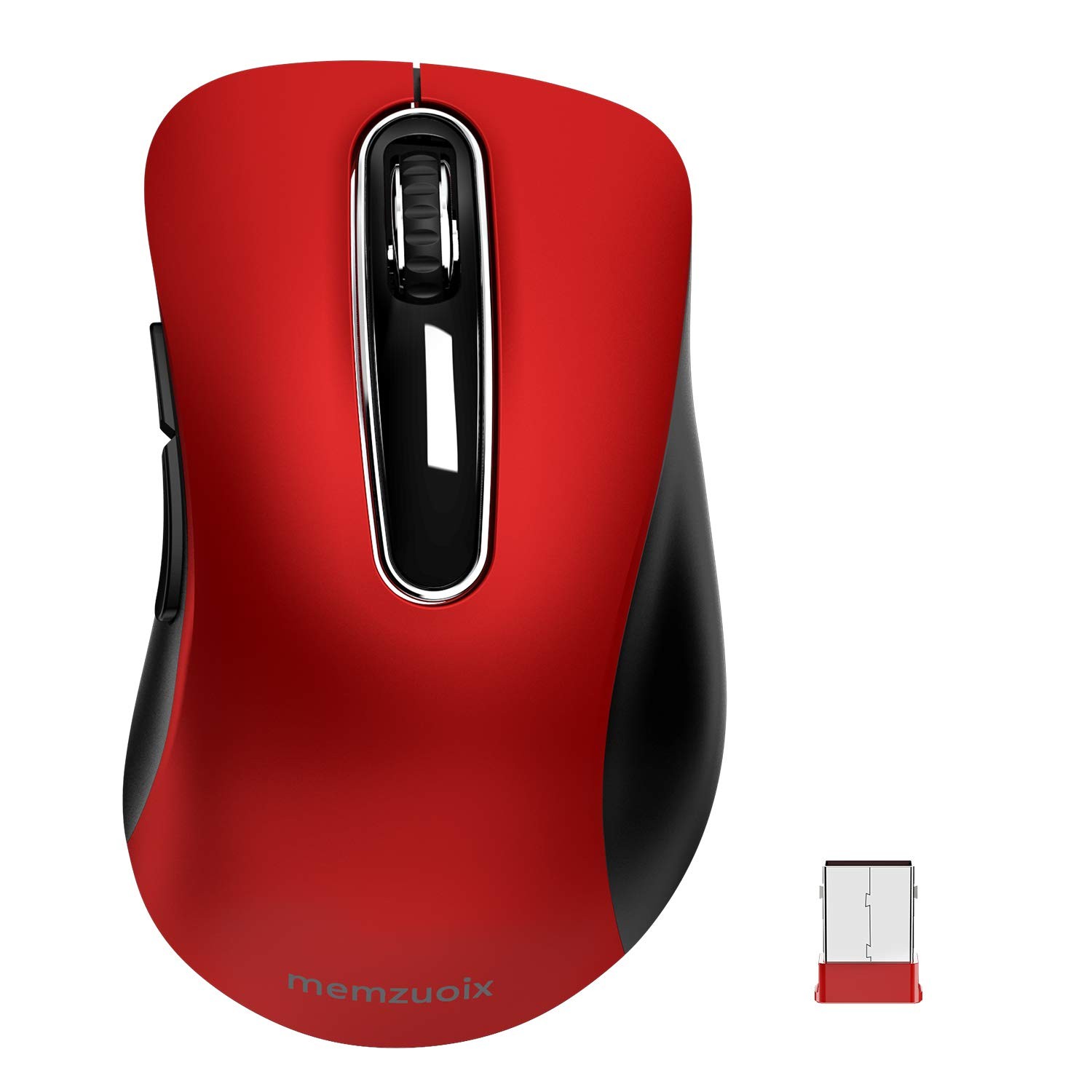 2.4G Wireless Mouse, 1400 DPI Mobile Optical Cordless Mouse with USB Receiver…