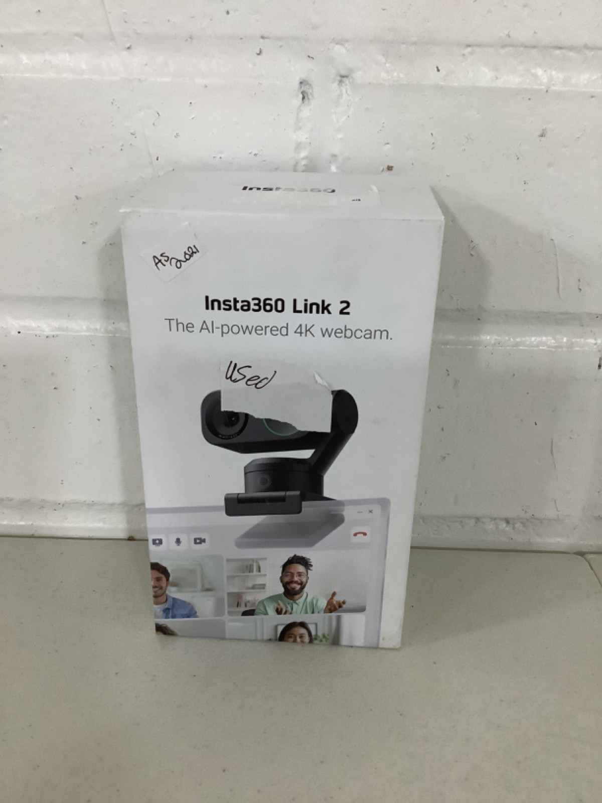 Insta360 Link 2 AI Powered 4K Webcam Mint Condition – Open Box