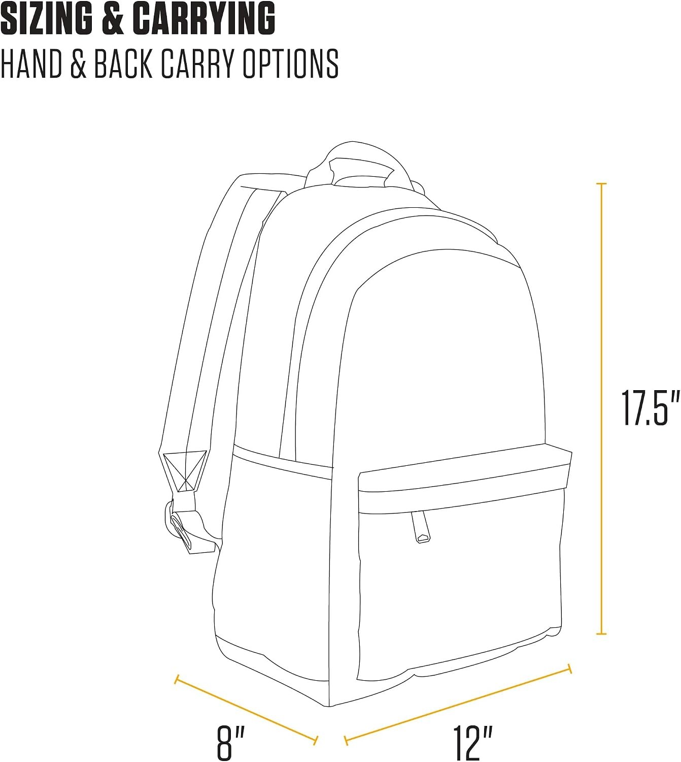 Carhartt 21L Laptop Backpack, Water-Resistant