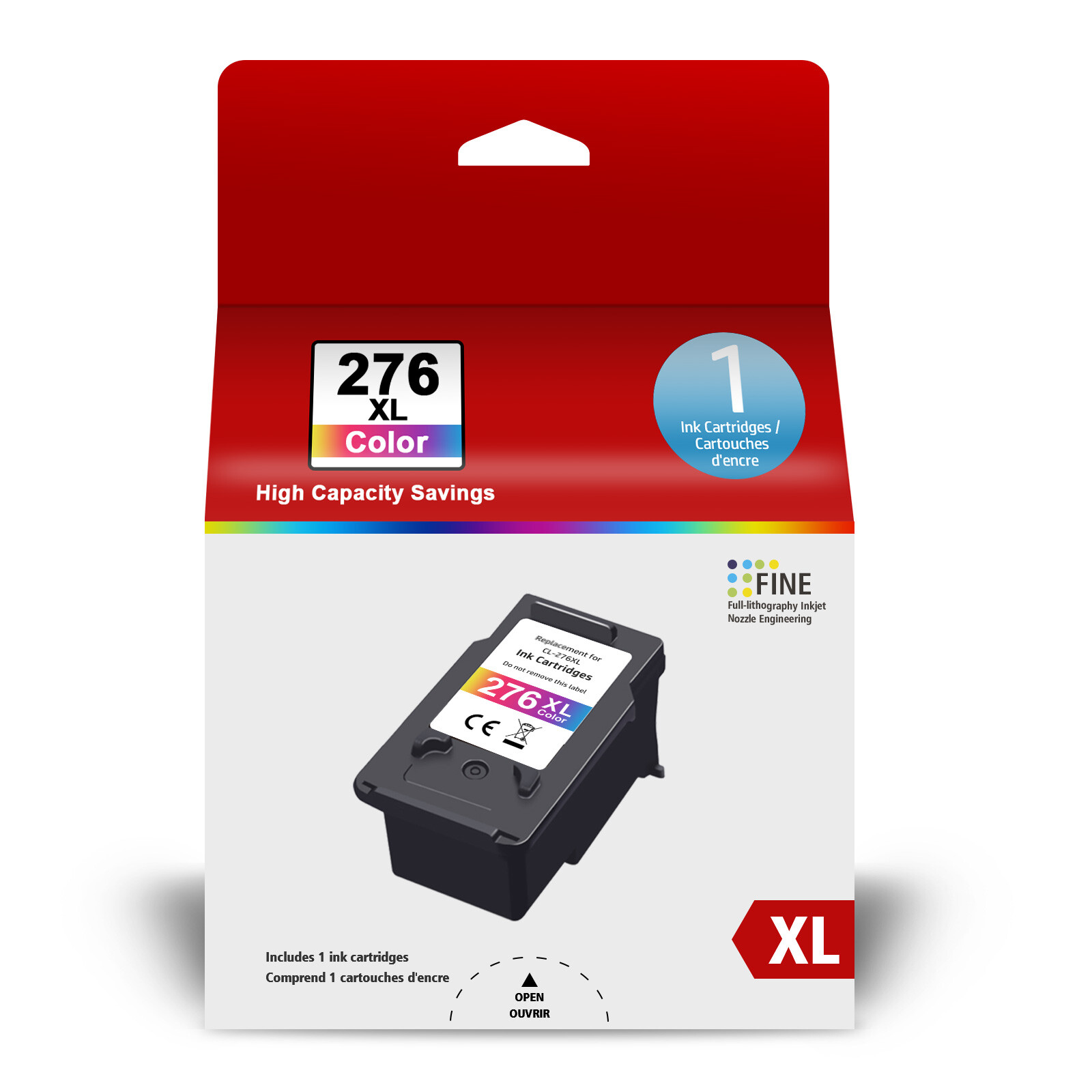 PG-275XL CL-276XL Ink for Canon 275 276 Pixma TR4722 TS3500 TS3522 TS3720 TR4725