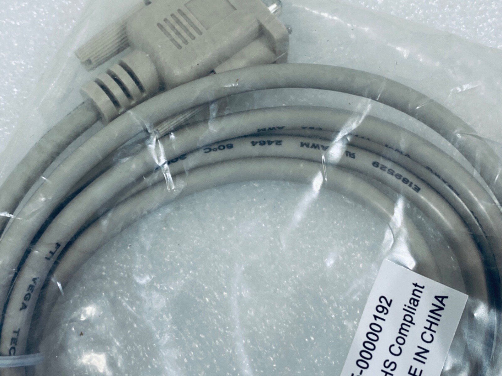 New HP Mini DB9 RS232 Male To DB9 Serial Male 6Ft. Cable, 35-00000192