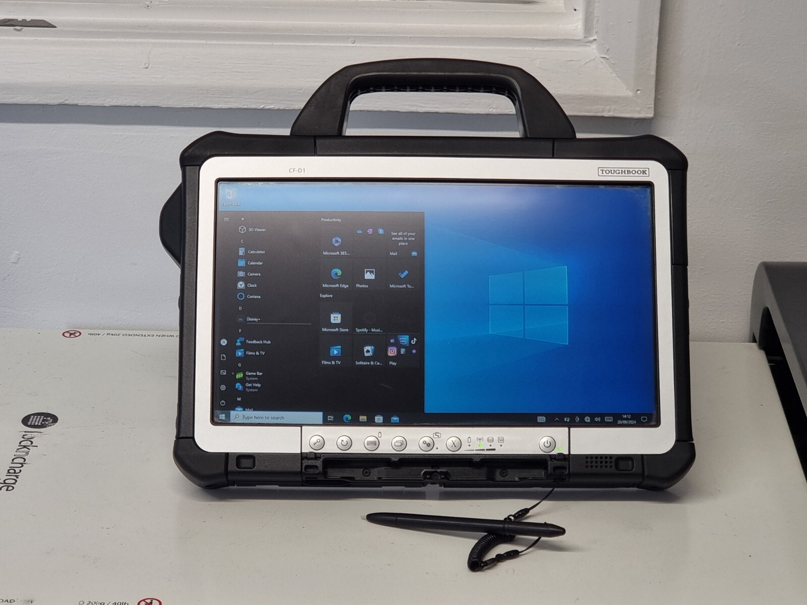 PANASONIC TOUGHBOOK CF-D1 MK3 i5-6300U 2.40GHZ 8GB 500GB SATA XENTRY TABLET #EE#