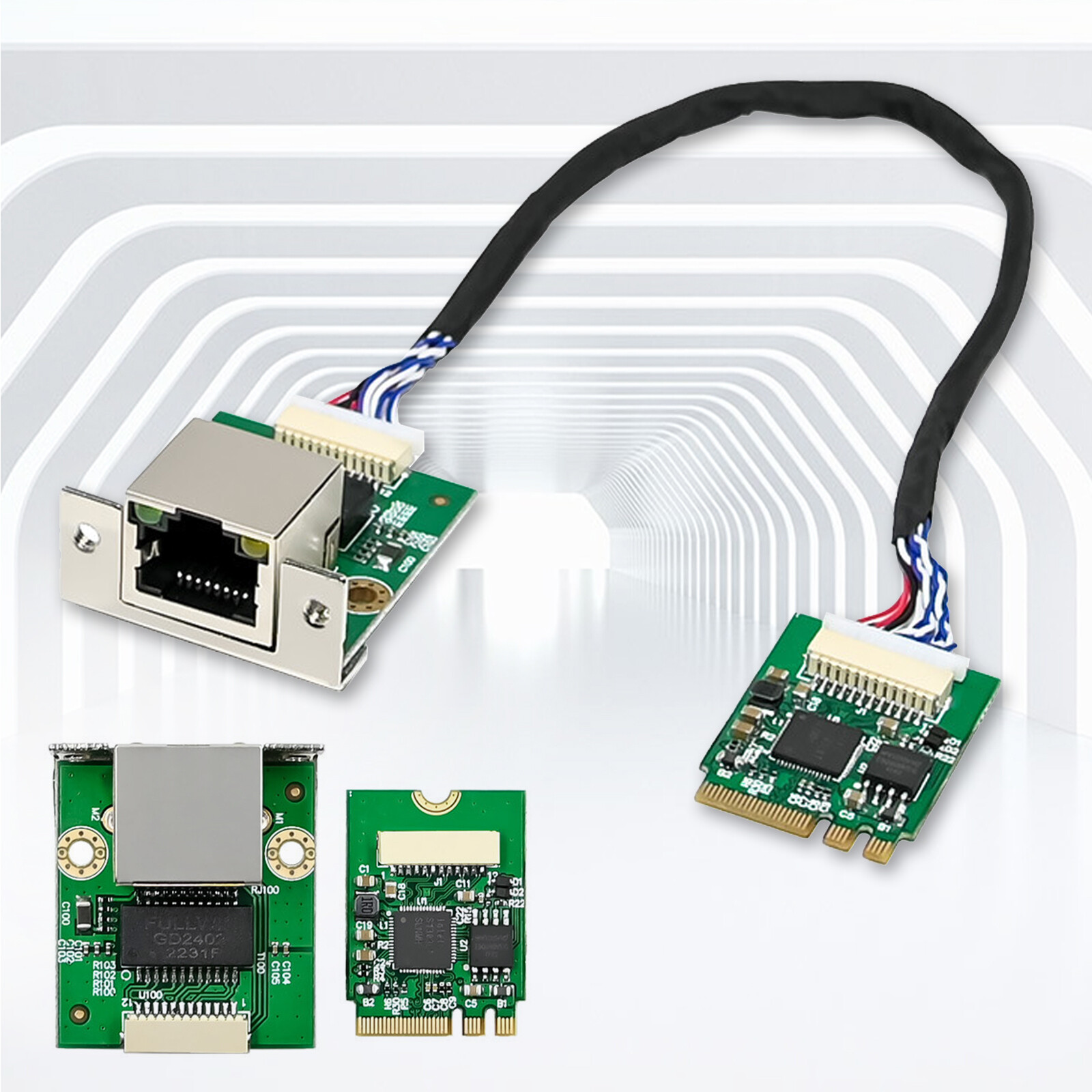 M.2 A+E 2.5GbE Intel I226-V Ethernet NIC Card Multi-Gig 2.5G/1G/100M NGFF 2230