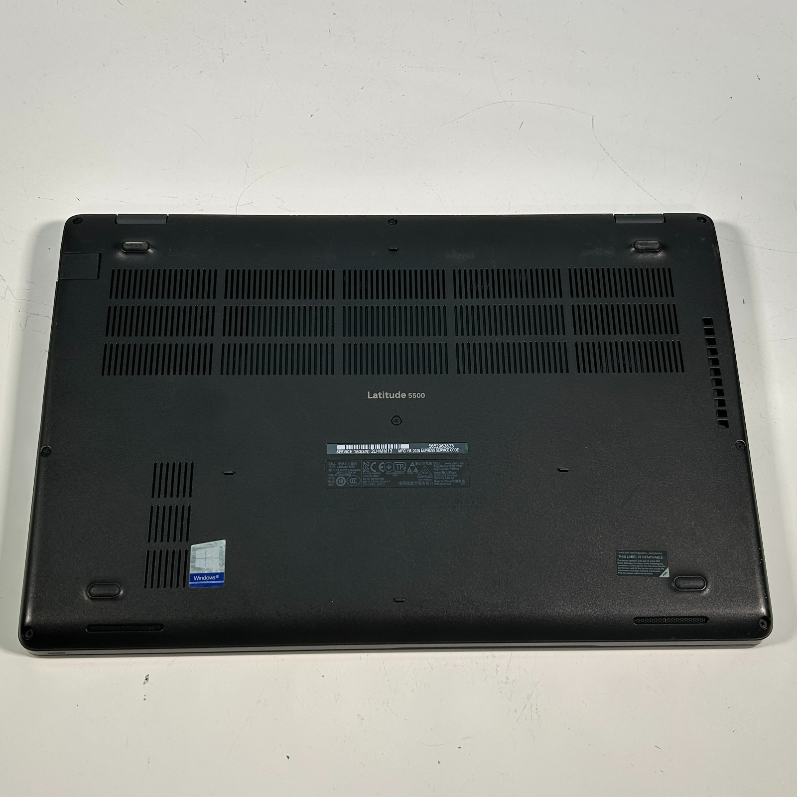 Dell Latitude 5500 Intel Core i5-8265U 1.60GHz 8GB RAM 512GB HDD No OS Used