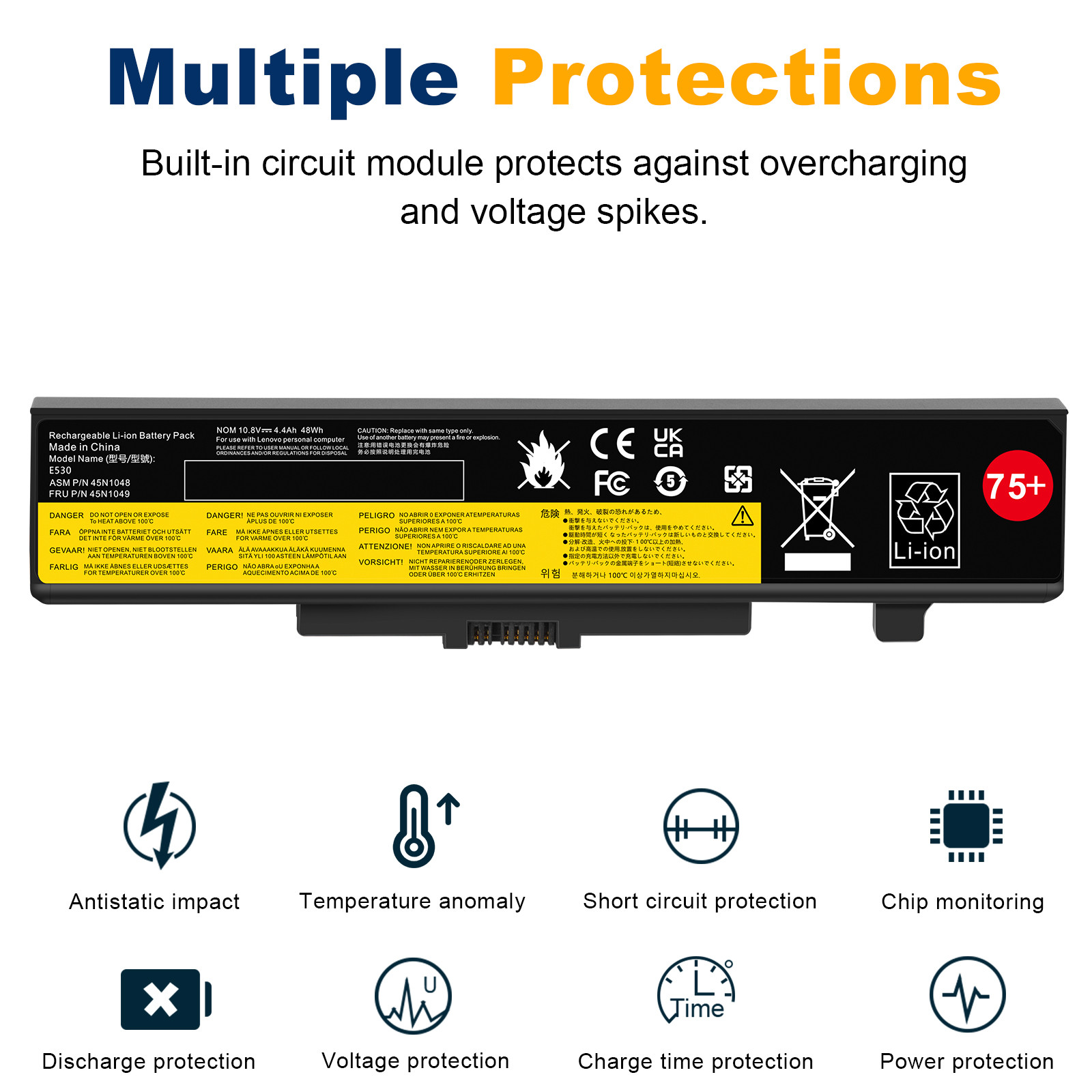 For Lenovo ThinkPad E Series E430 E431 E531 E535 E540 E545 E530C B590 Battery