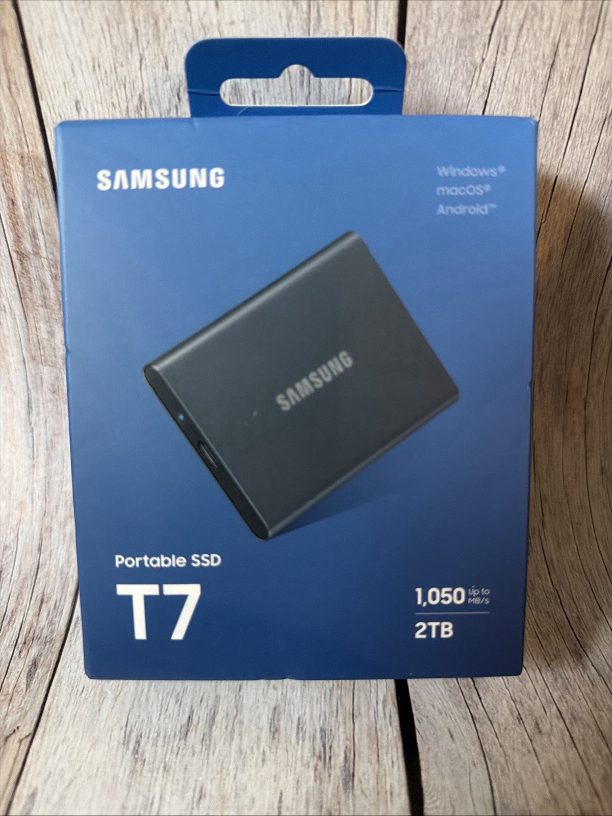NEW Samsung T7 2TB Portable SSD USB 3.2 Gen 2 Gray MU-PC2T0T – New, Sealed!!