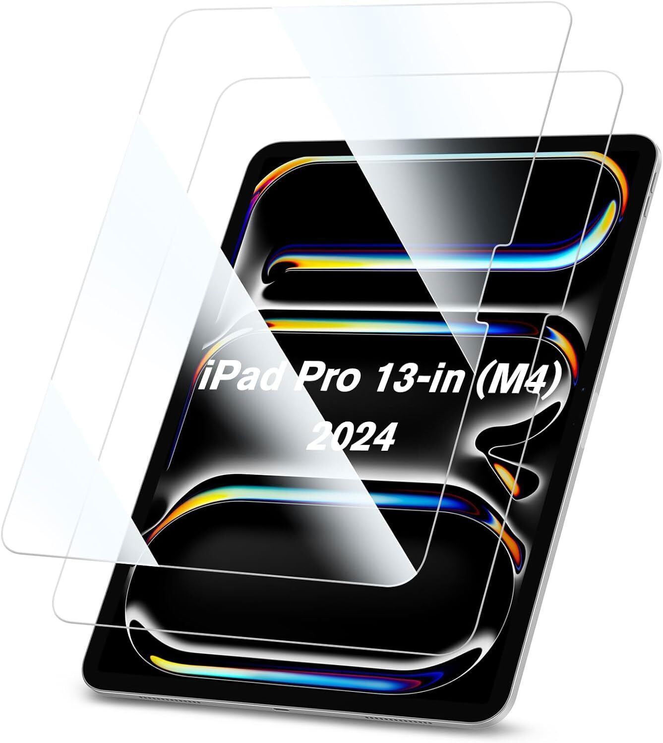 2-Pack Screen Protector for iPad Pro 13-inch (M4) 2024/ iPad Air 13-inch 2024